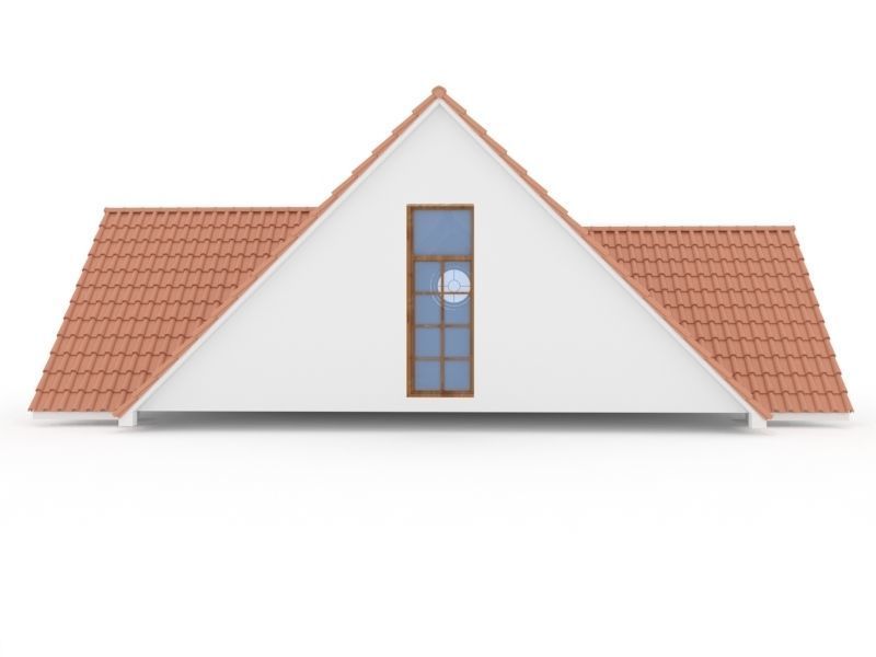 Realistic Roof Shingles 9 3D model_3