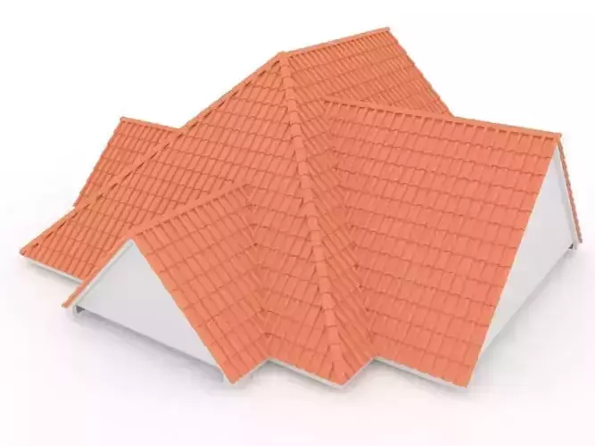 Realistic Roof Shingles 10