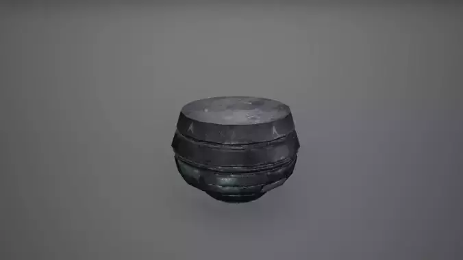 Cyberpunk Cooler Low Poly  Game Ready