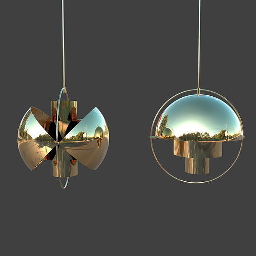 globe light 3D model