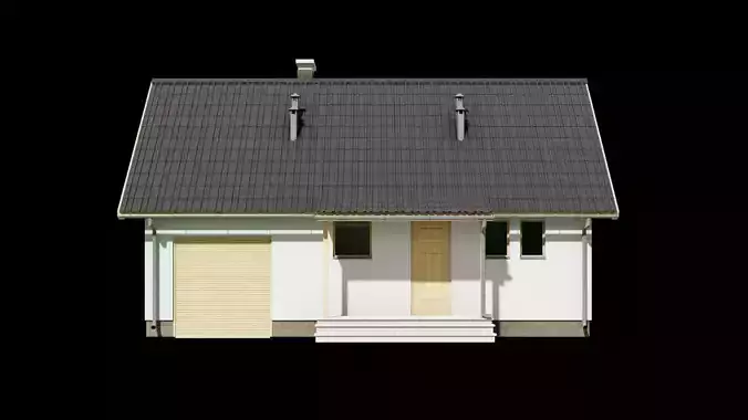 House Danusia C1V2 Free 3D model