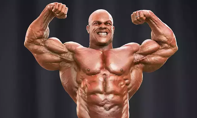 Phil Heath Sculpt 3D print model