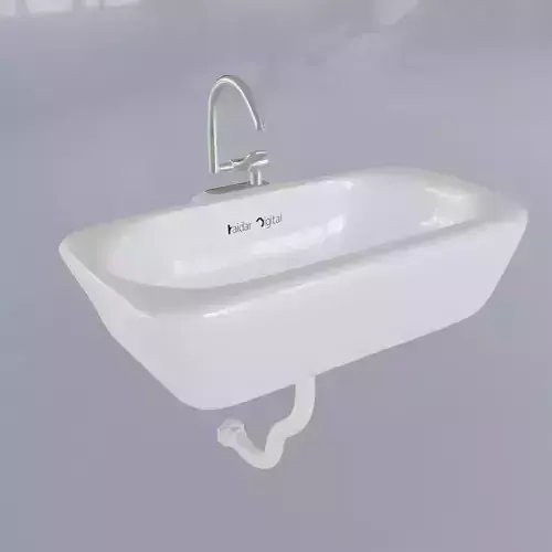 Hand Wash Sink - Wall Mounted