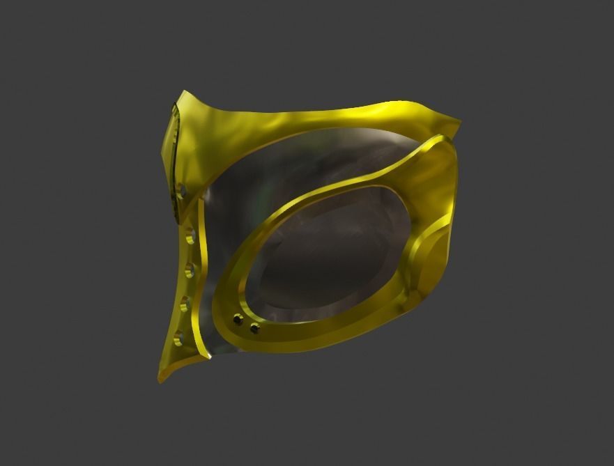 Erron Black mask from Mortal Kombat 11 - Recidivist 3D print model_2