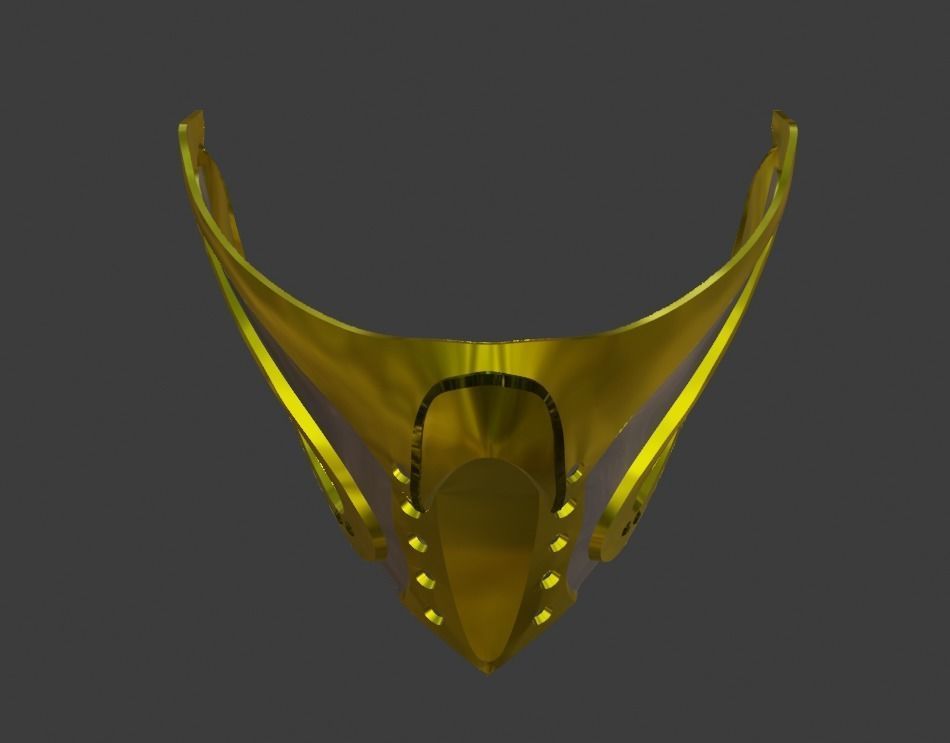 Erron Black mask from Mortal Kombat 11 - Recidivist 3D print model_6