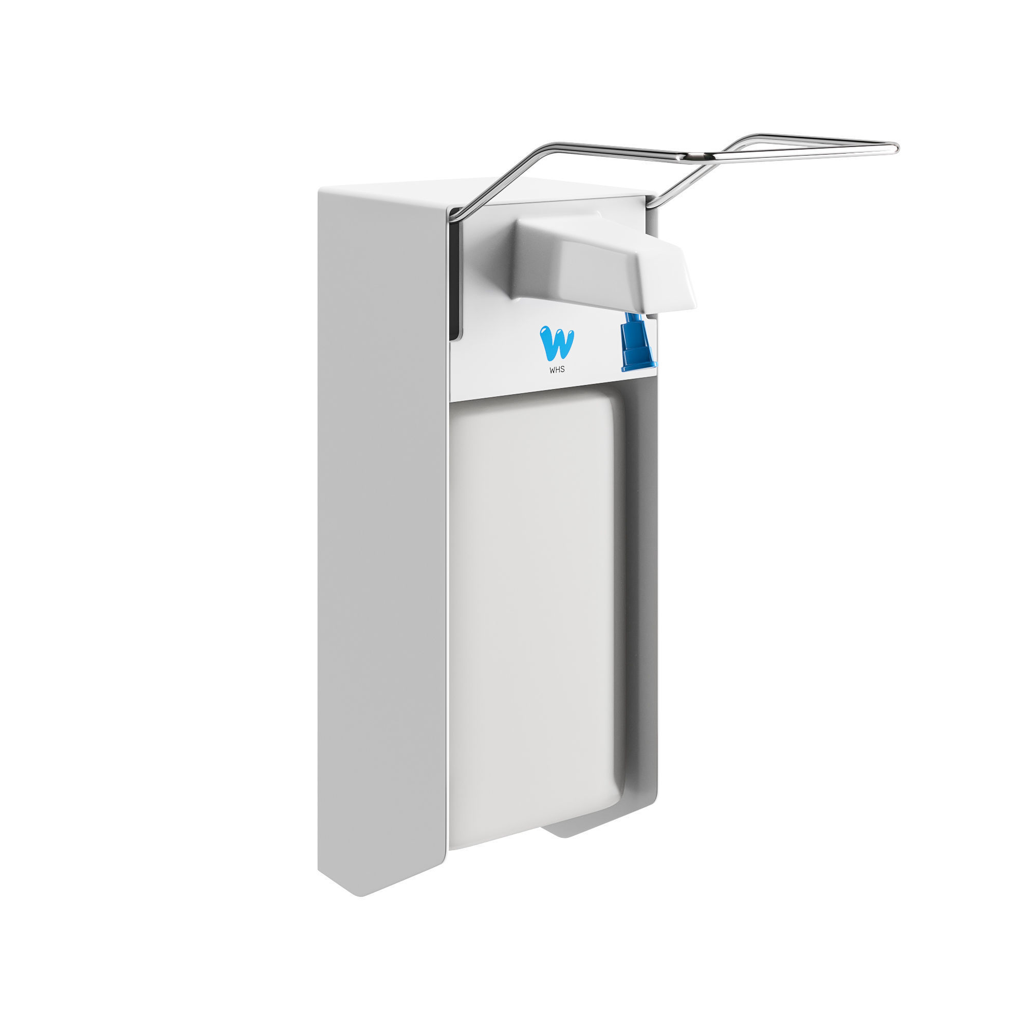 Hand Sanitizer Dispenser Set 3D model_3