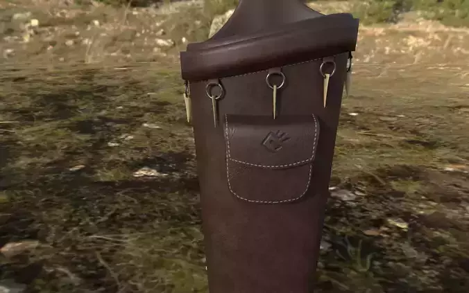 Carcaj leather satchel for dead redemption