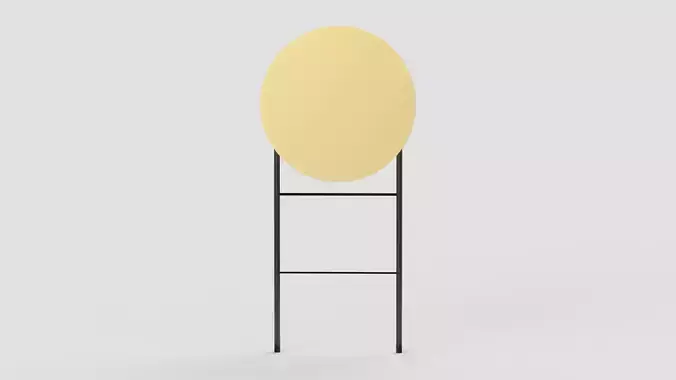 Pavement Advertising Board Mockup