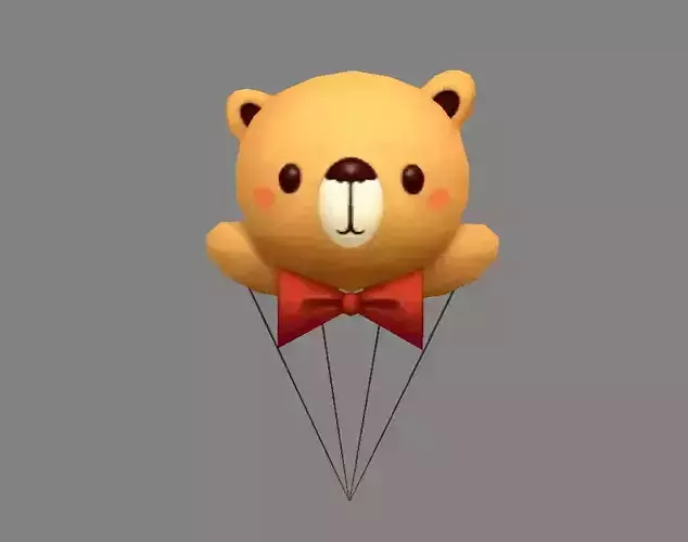 Cartoon Bear Balloon