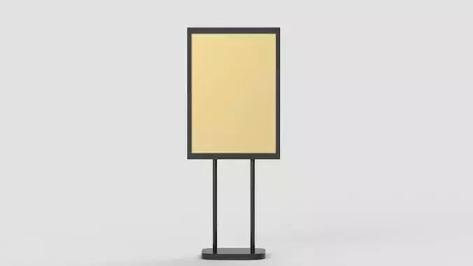 Style advertisement close to a park and street in beautiful city