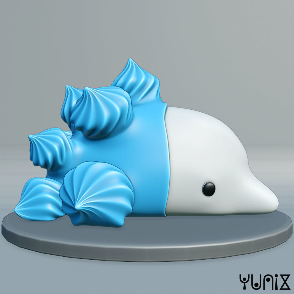 Swirly snom Free 3D print model_7