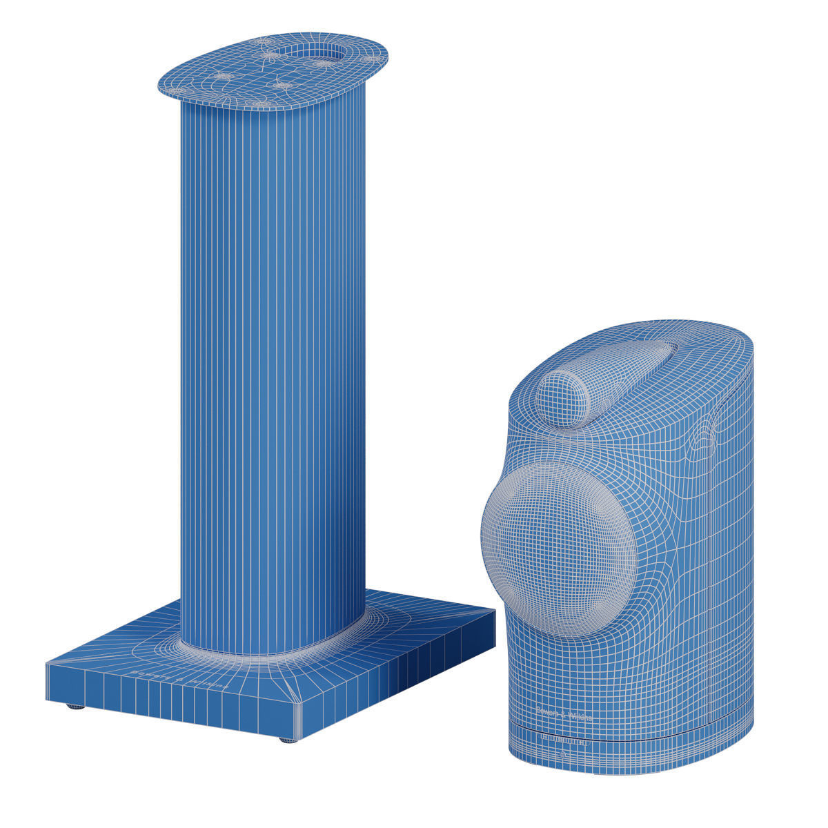 Acoustic system Bowers and wilkins Formation duo 3D model_7