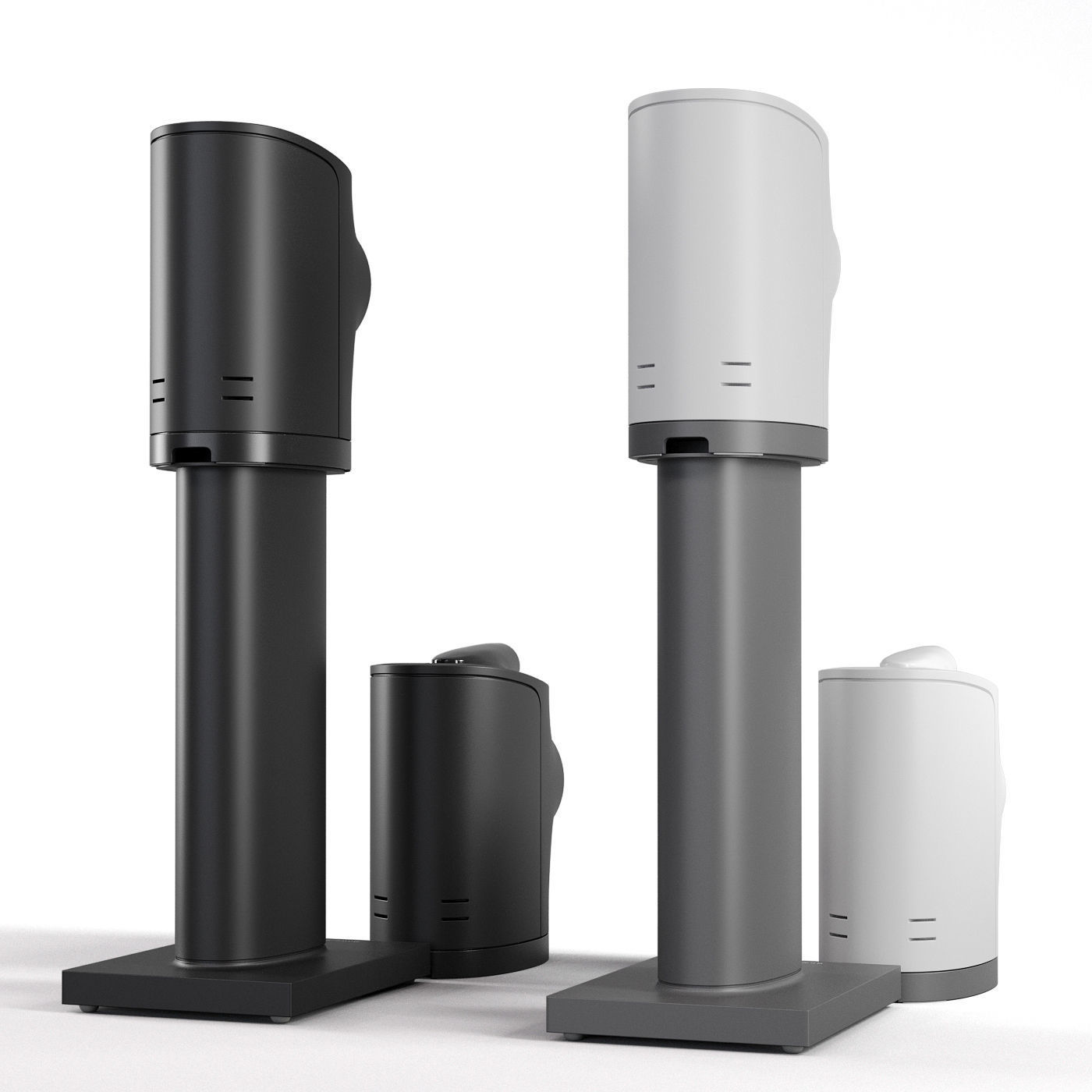 Acoustic system Bowers and wilkins Formation duo 3D model_1
