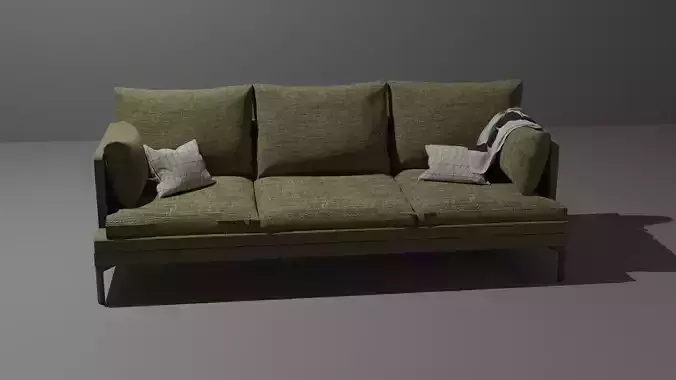 Sofa-Couch sofa with pillows