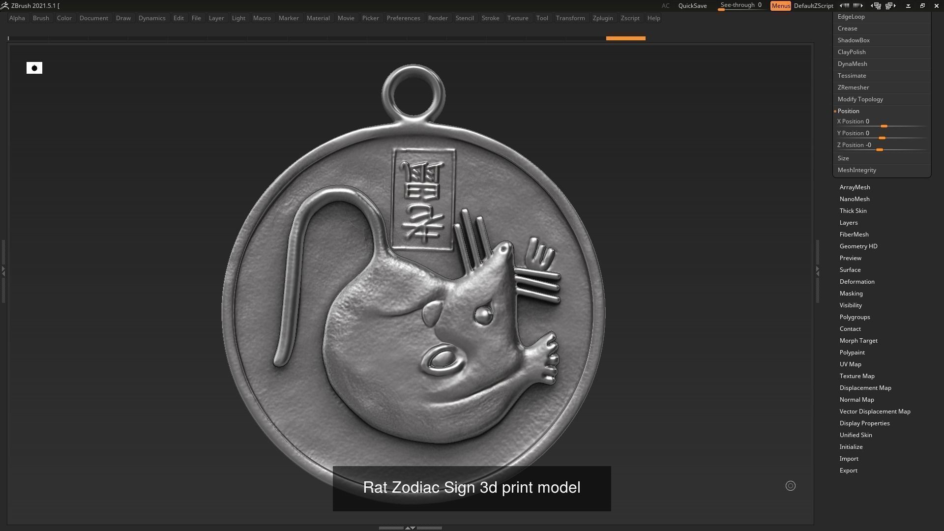 Zodiac signs pack 12 models 3D print model 3D Model Collection_3
