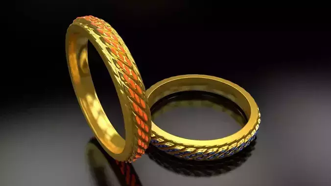 GOLD RING Texture