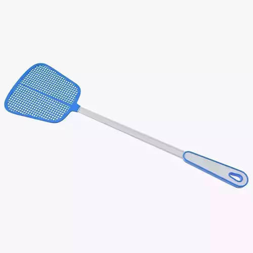 Fly Swatter Low-poly 3D model