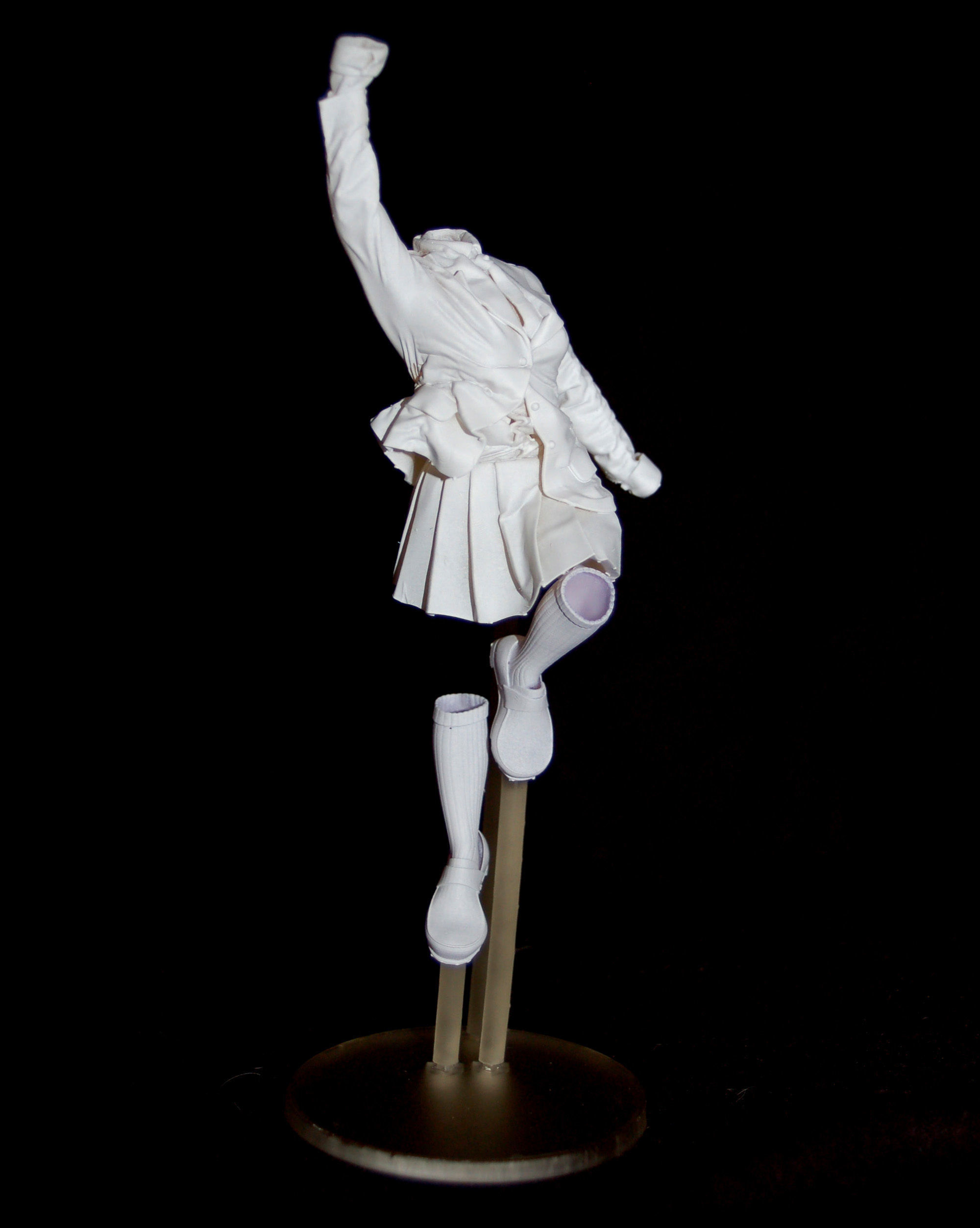 My Hero Academia - Toru Hagakure School Uniform 3DPrint STL 3D print model_4