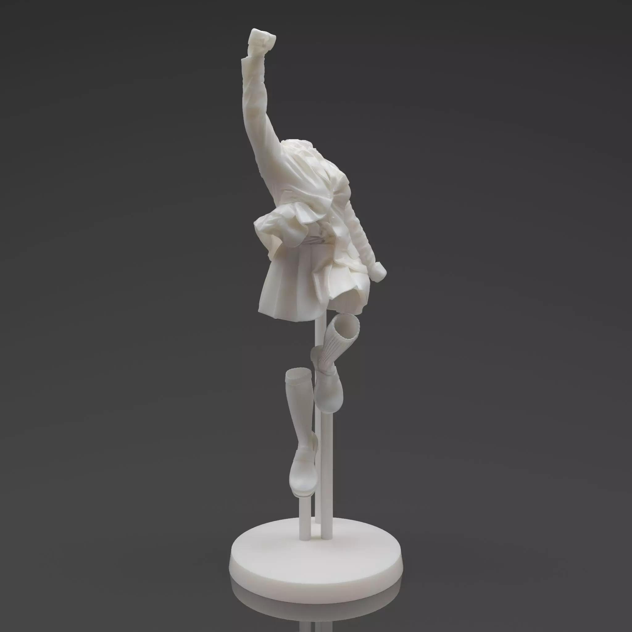My Hero Academia - Toru Hagakure School Uniform 3DPrint STL 3D print model_0