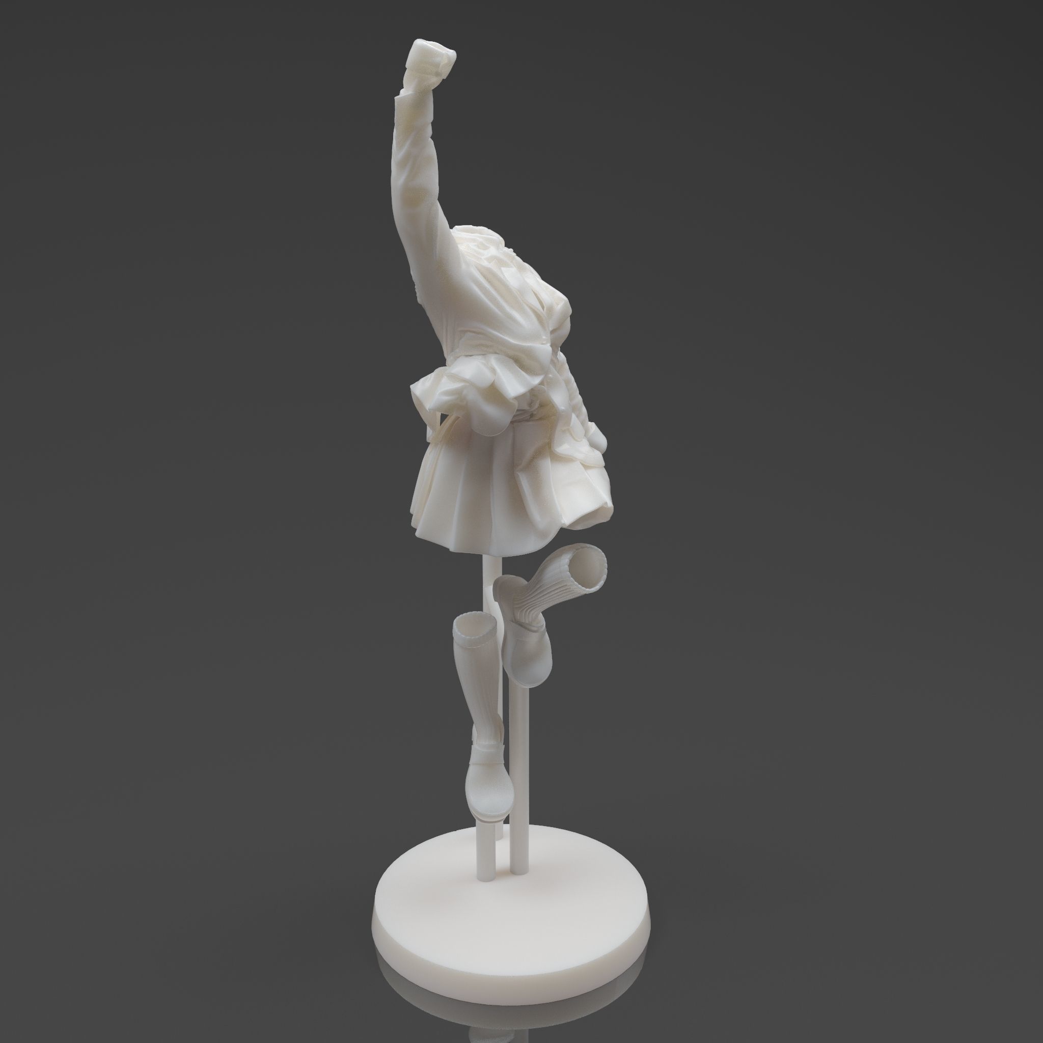 My Hero Academia - Toru Hagakure School Uniform 3DPrint STL 3D print model_10