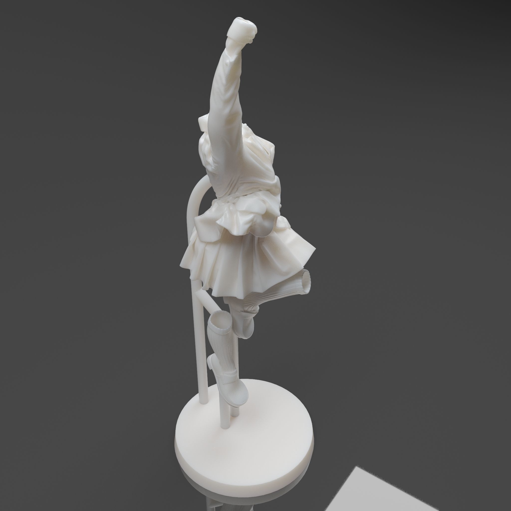 My Hero Academia - Toru Hagakure School Uniform 3DPrint STL 3D print model_11