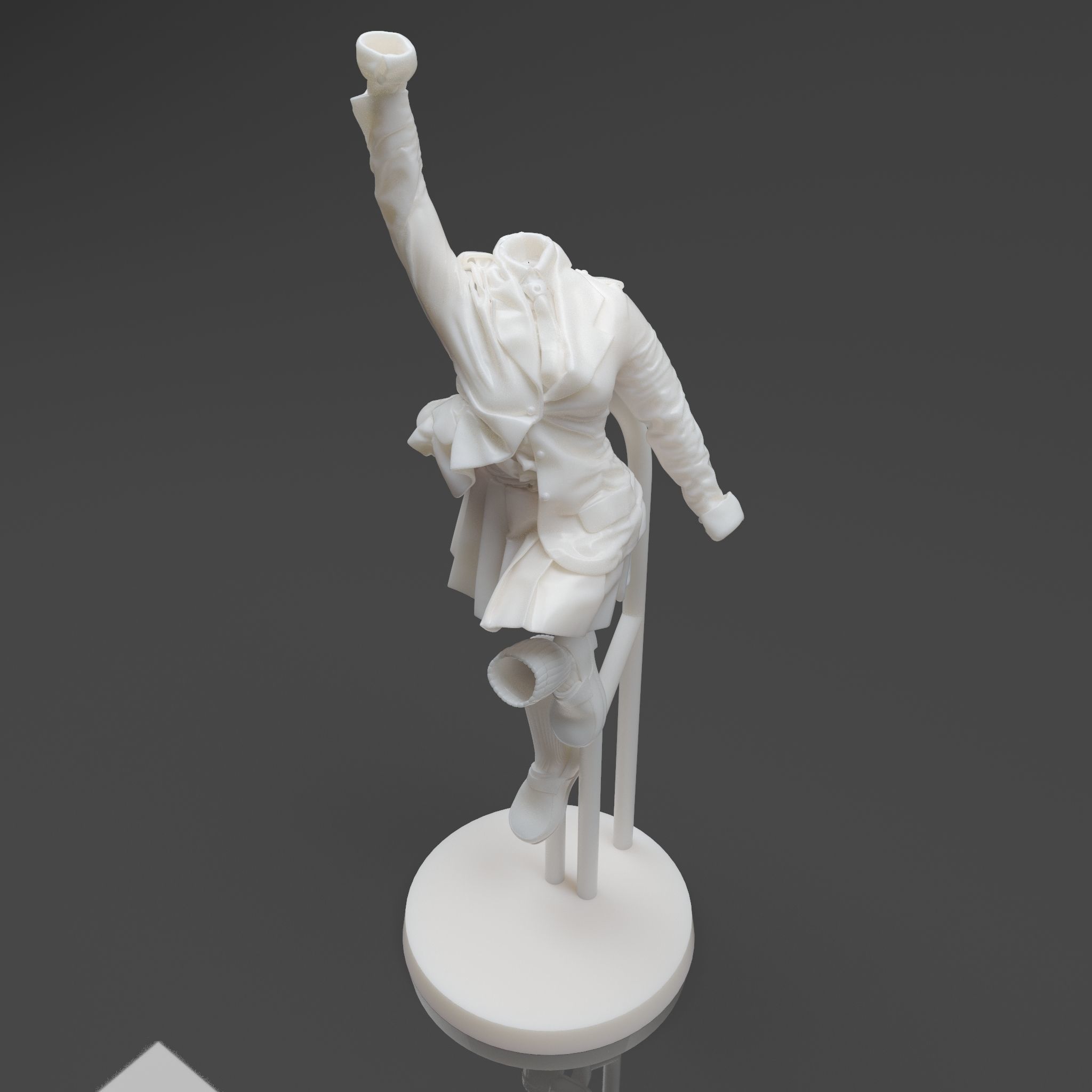 My Hero Academia - Toru Hagakure School Uniform 3DPrint STL 3D print model_13