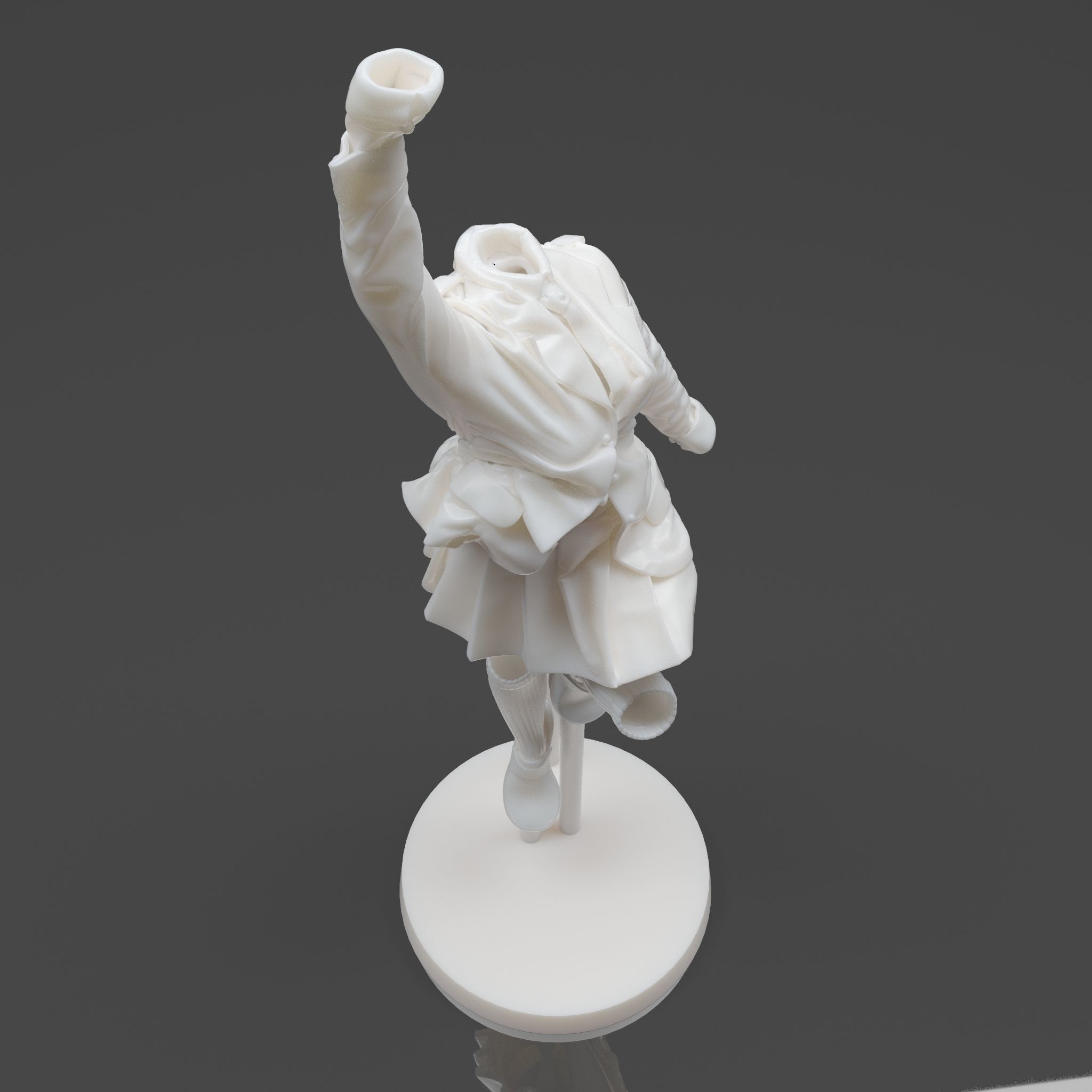 My Hero Academia - Toru Hagakure School Uniform 3DPrint STL 3D print model_8