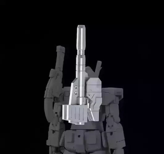 360mm Cannon for MG FA and MG Origin 3D print model
