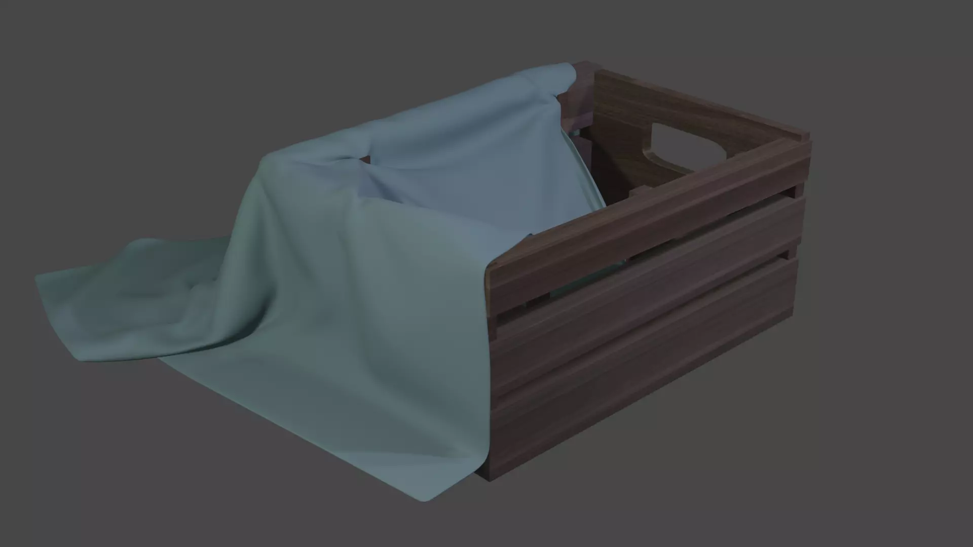 Box for something Free 3D model_0