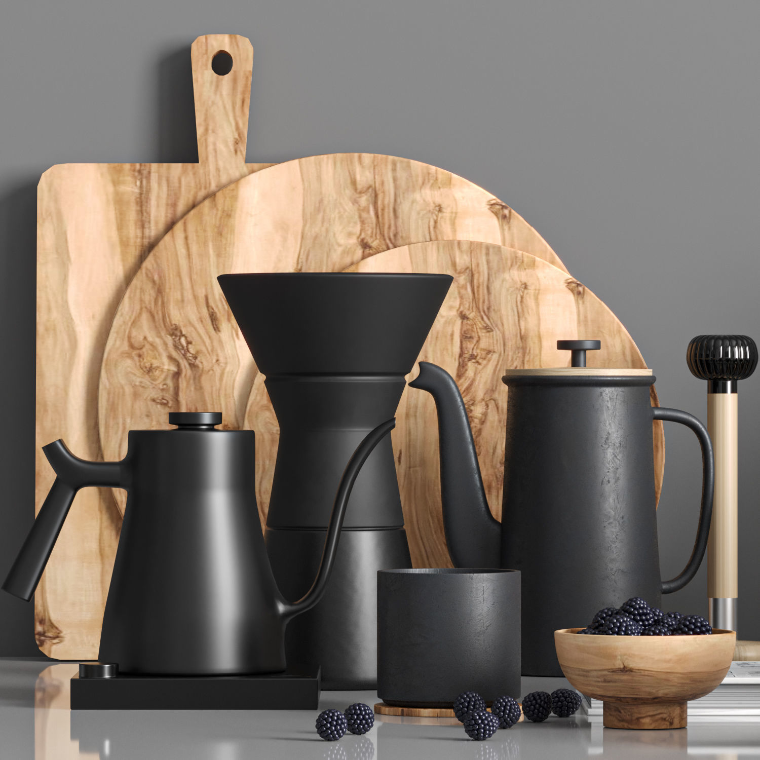 kitchen accessories 007 3D model_5