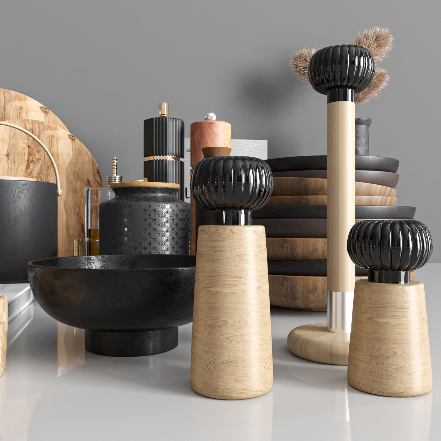 kitchen accessories 007 3D model_3