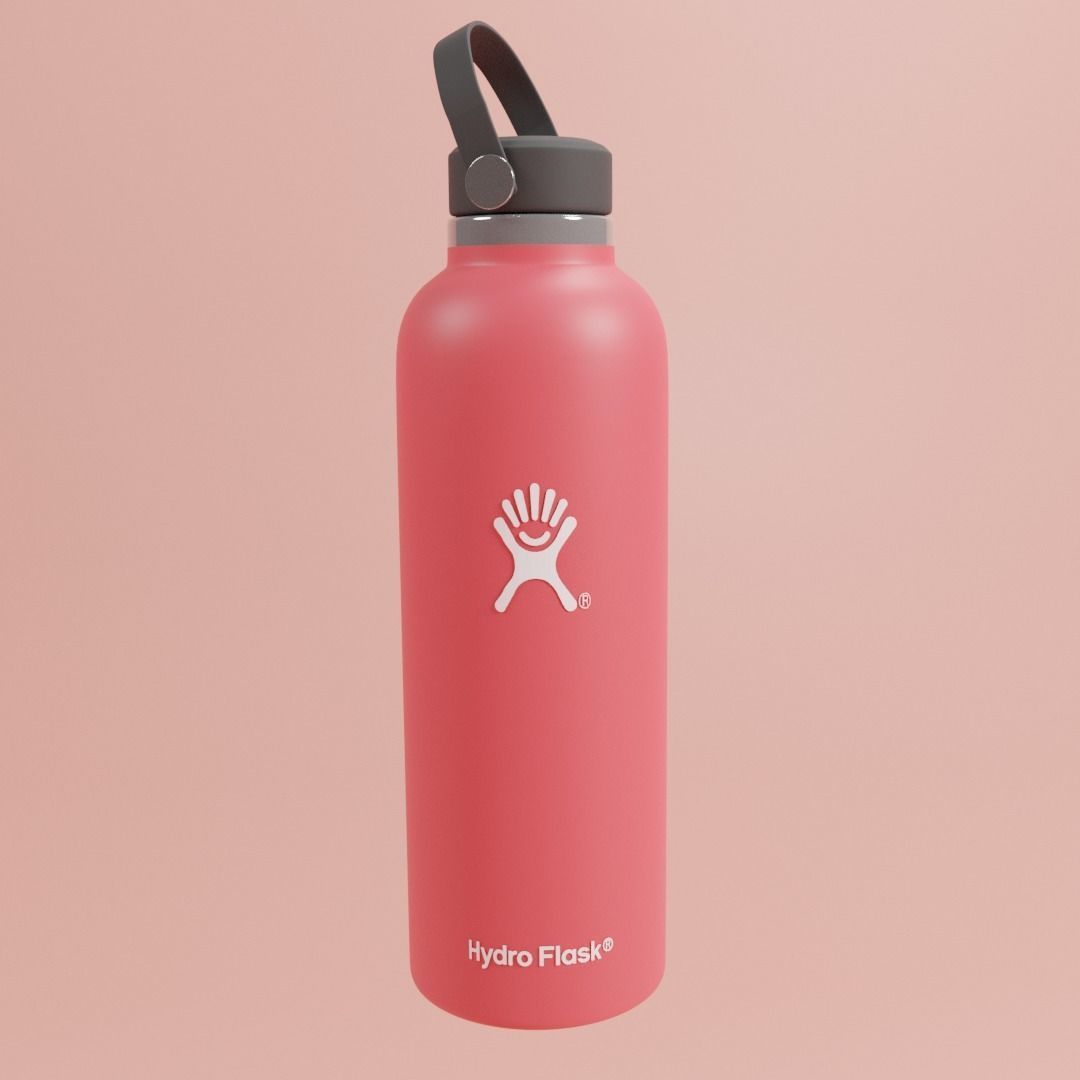HydroFlask Water Bottle 3D Model Low-poly 3D model_10