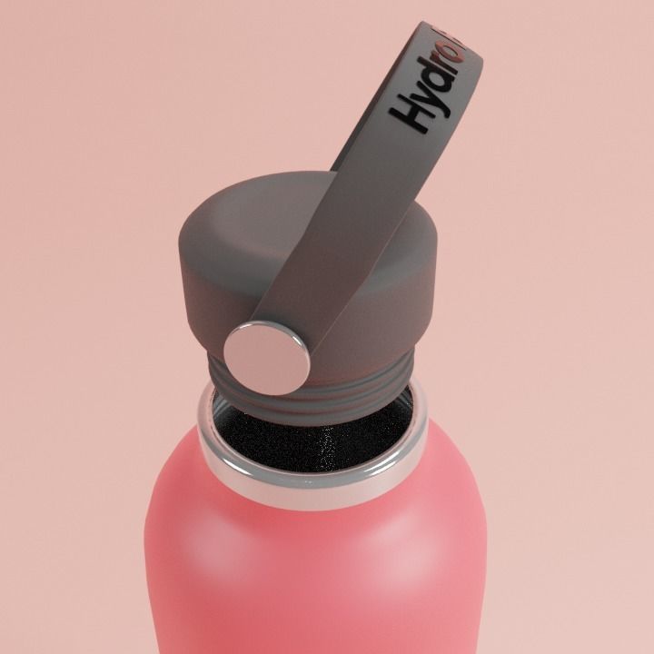 HydroFlask Water Bottle 3D Model Low-poly 3D model_3