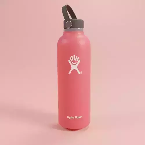 HydroFlask Water Bottle 3D Model Low-poly 3D model