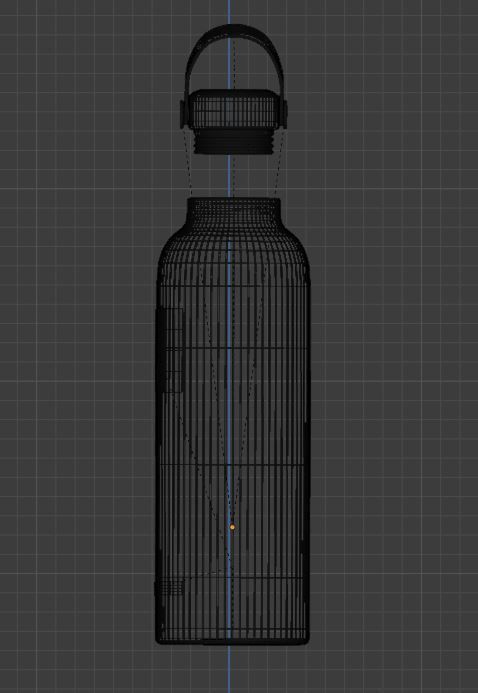 HydroFlask Water Bottle 3D Model Low-poly 3D model_9