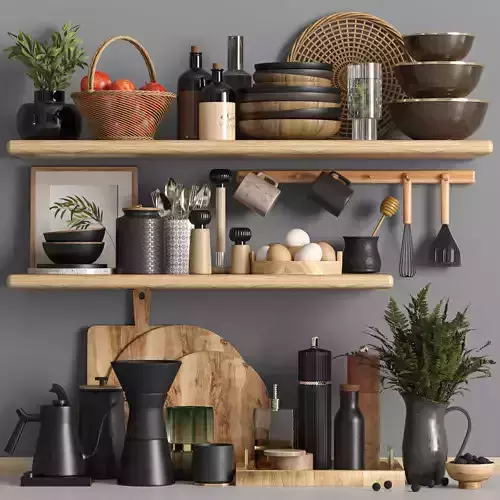kitchen accessories 008 3D model