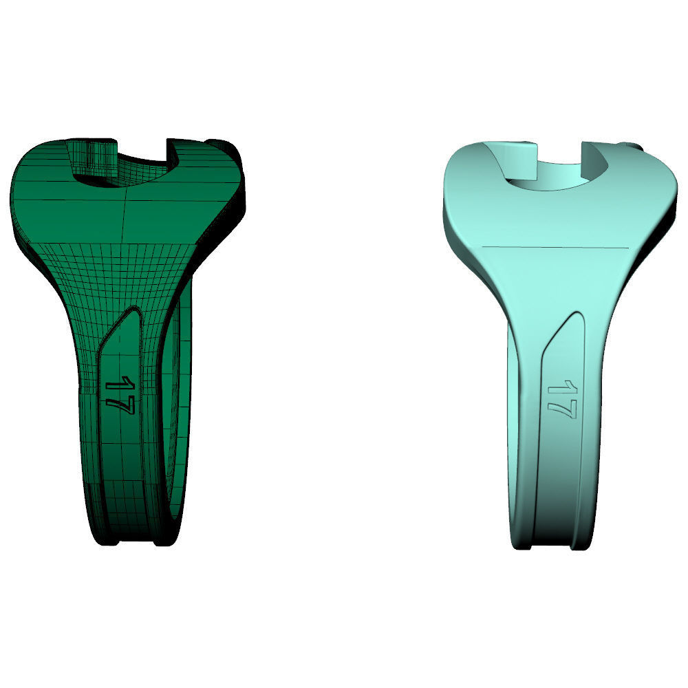  Spanner Ring 3D print model_10