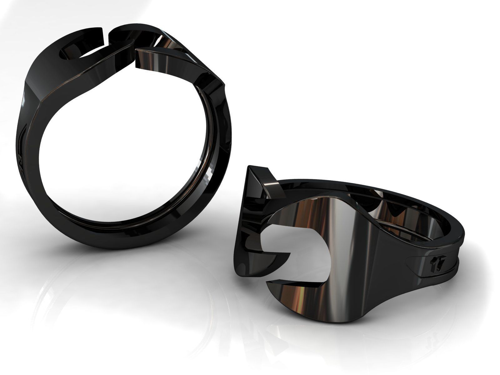  Spanner Ring 3D print model_3