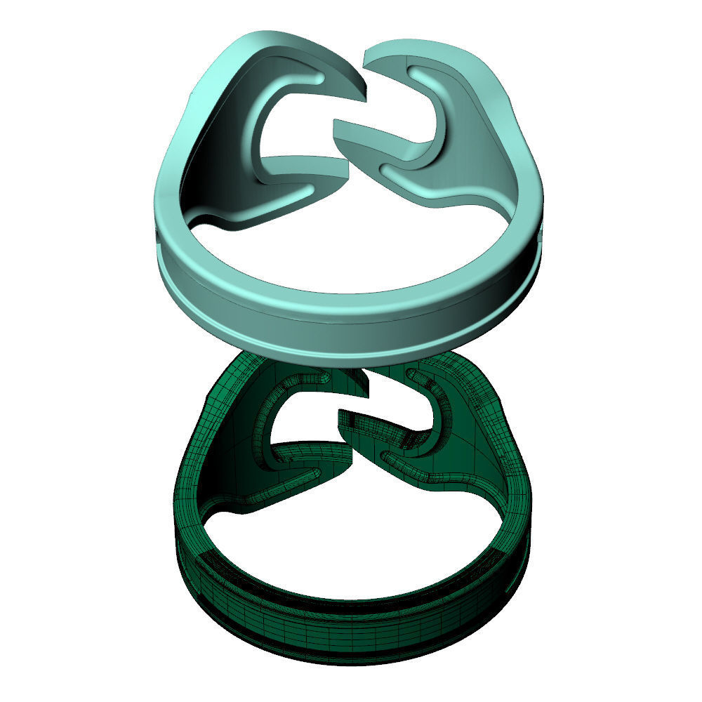  Spanner Ring 3D print model_12