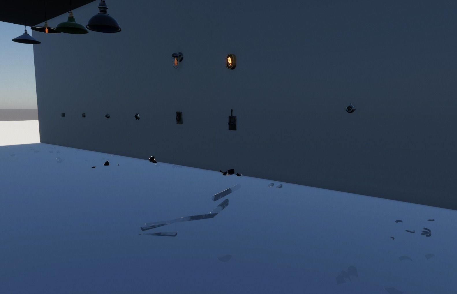 Breakable Lamps - Models and scripts Low-poly 3D model_5