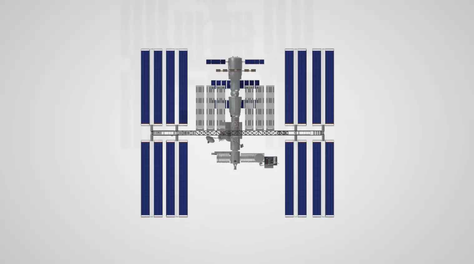 International Space Station Free 3D model_0