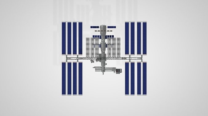 International Space Station Free 3D model