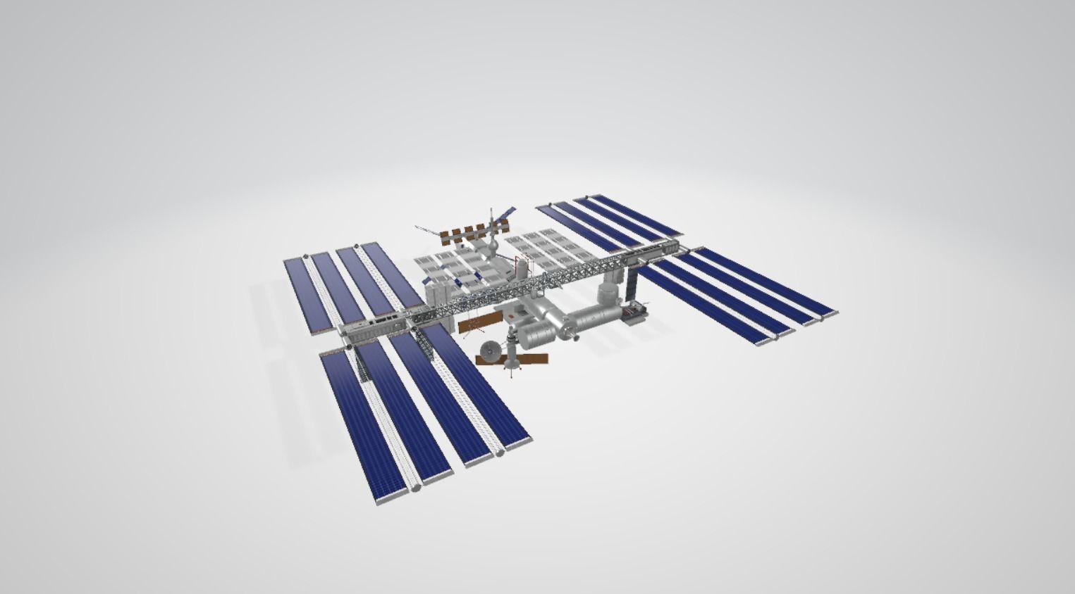 International Space Station Free 3D model_1