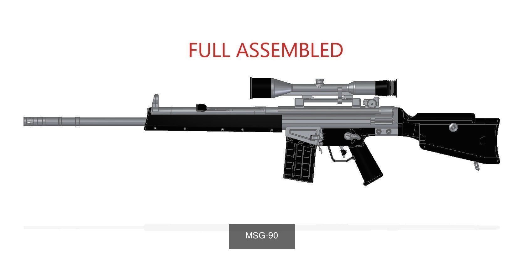 Heckler and Koch 3D Model Collection_4