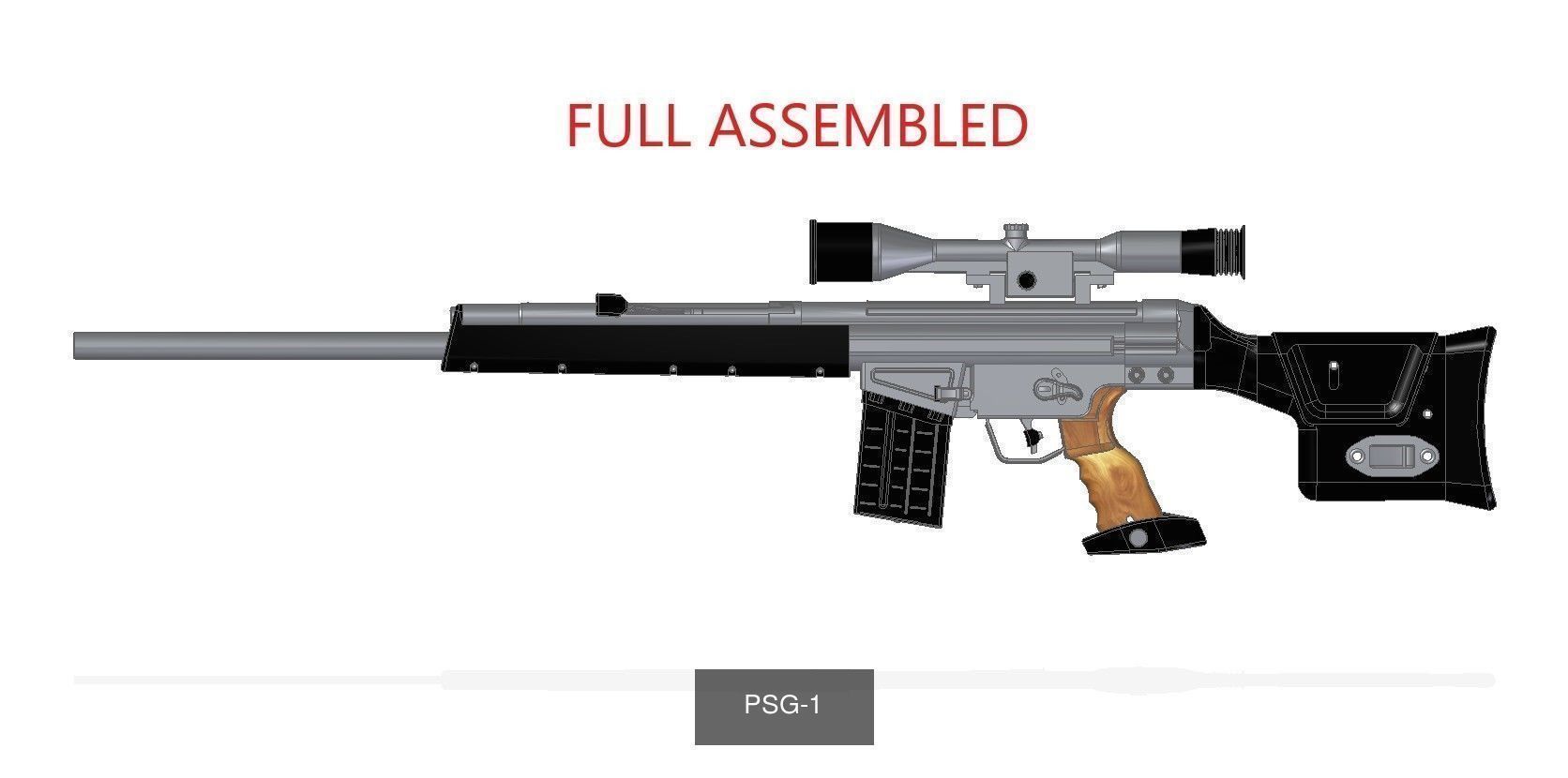 Heckler and Koch 3D Model Collection_3