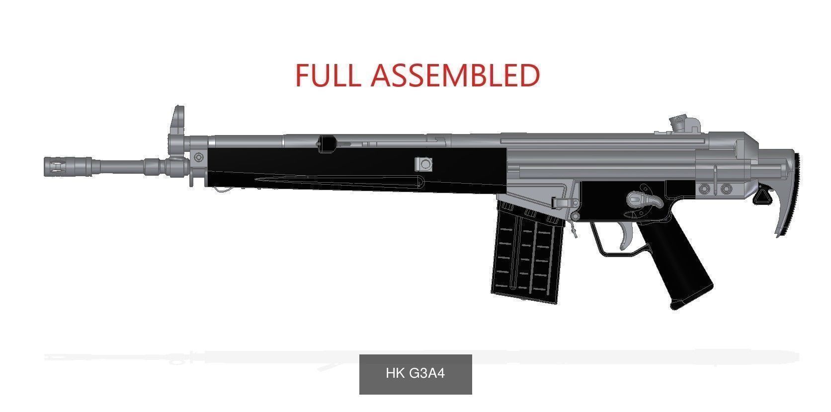 Heckler and Koch 3D Model Collection_2