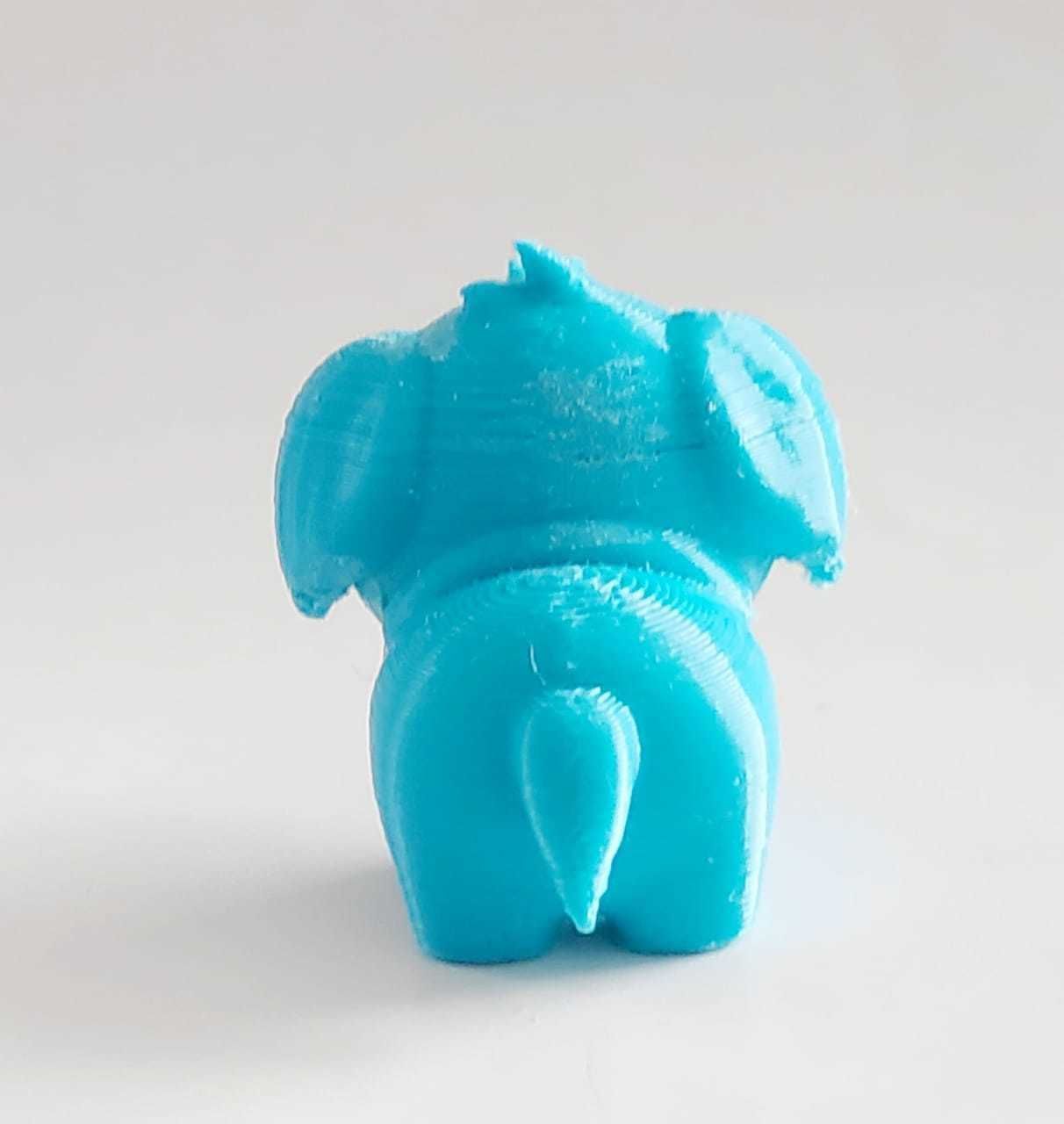 Butterfly on Dog Nose 3D print model_7