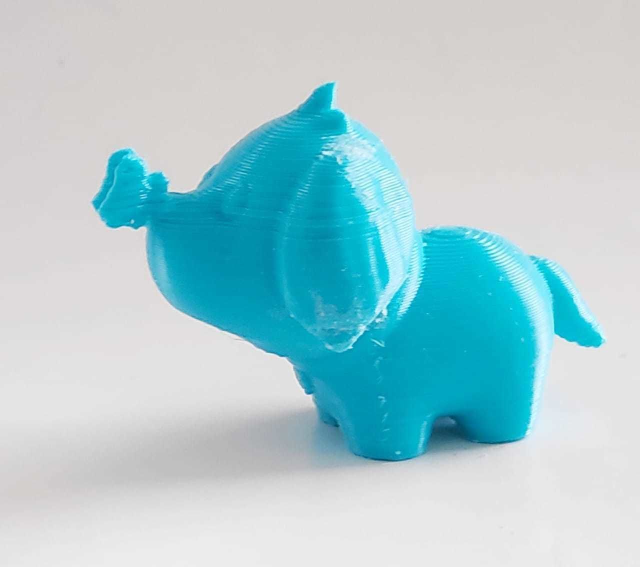 Butterfly on Dog Nose 3D print model_8