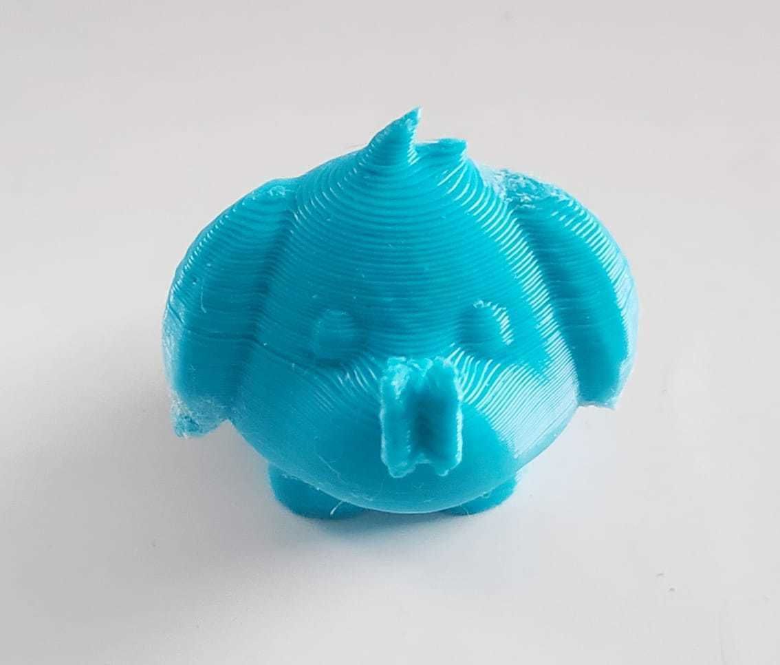 Butterfly on Dog Nose 3D print model_9