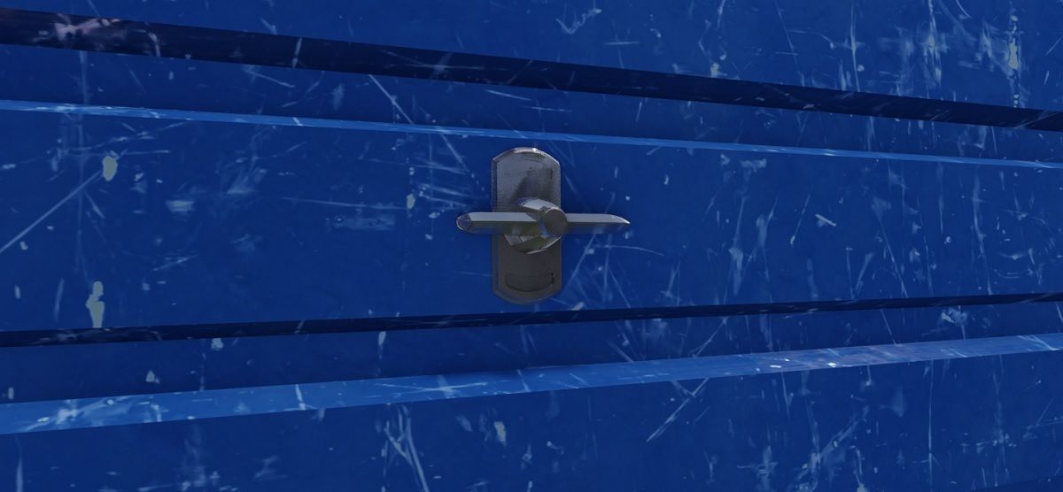 Garage Door 3D Model Low-poly 3D model_2